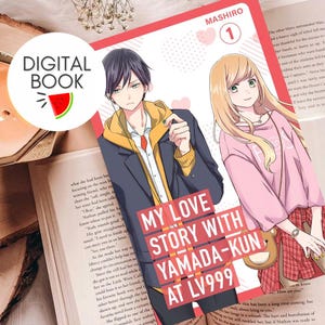 BUNDLE: Minha história de amor com Yamada-kun no nível 999 (MangamoVersion Capítulos 1 a 107) Conjunto de presente de mangá/história em quadrinhos