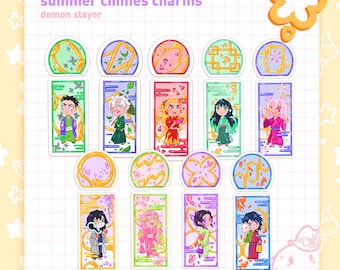 Summer Chimes Keychains I Demon Slayer