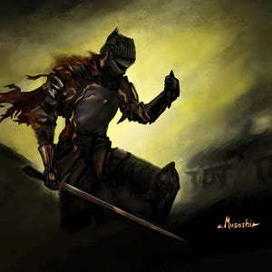Dark Souls 3 Metal Poster