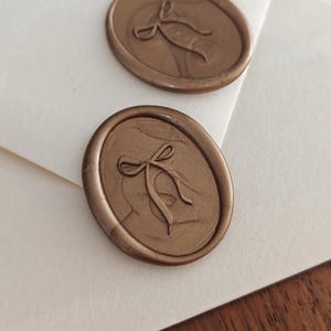 Bow Self Adhesive Wax Seals | Oval Wax Seals