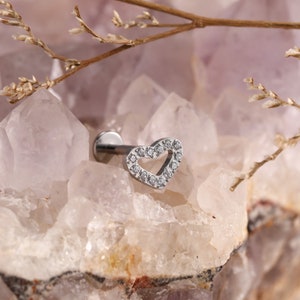 G23 Titanium Rabe Stud 16G Lip Piercing Internal Thread Medusa Ring Cartilage Monroe Piercing Jewelry
