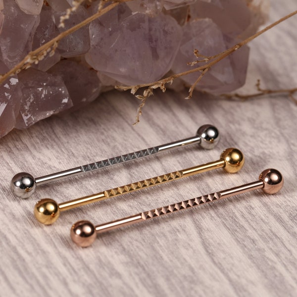 Industrial Piercing Jewelry Sizes