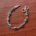 Blue Topaz Bracelet, 925 Sterling Silver Bracelet-Bangle, Dainty Bracelet, Amazing Bracelet, Handmade Bracelet, Christmas Bracelet, Gift Her