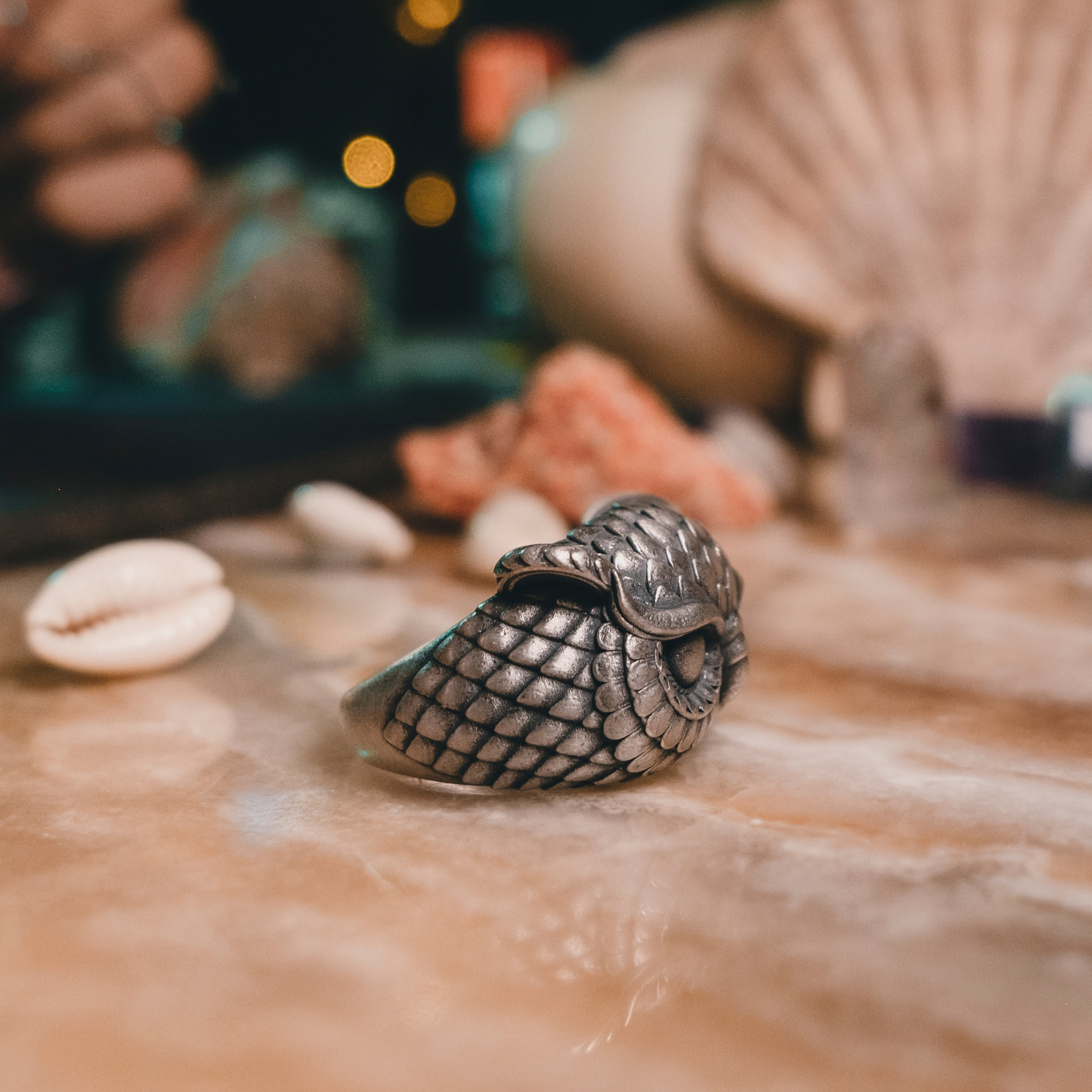 Fycouyee Eulen Paarringe Aus Edelstahl - Personalisierbar Für Ihn Und Sie