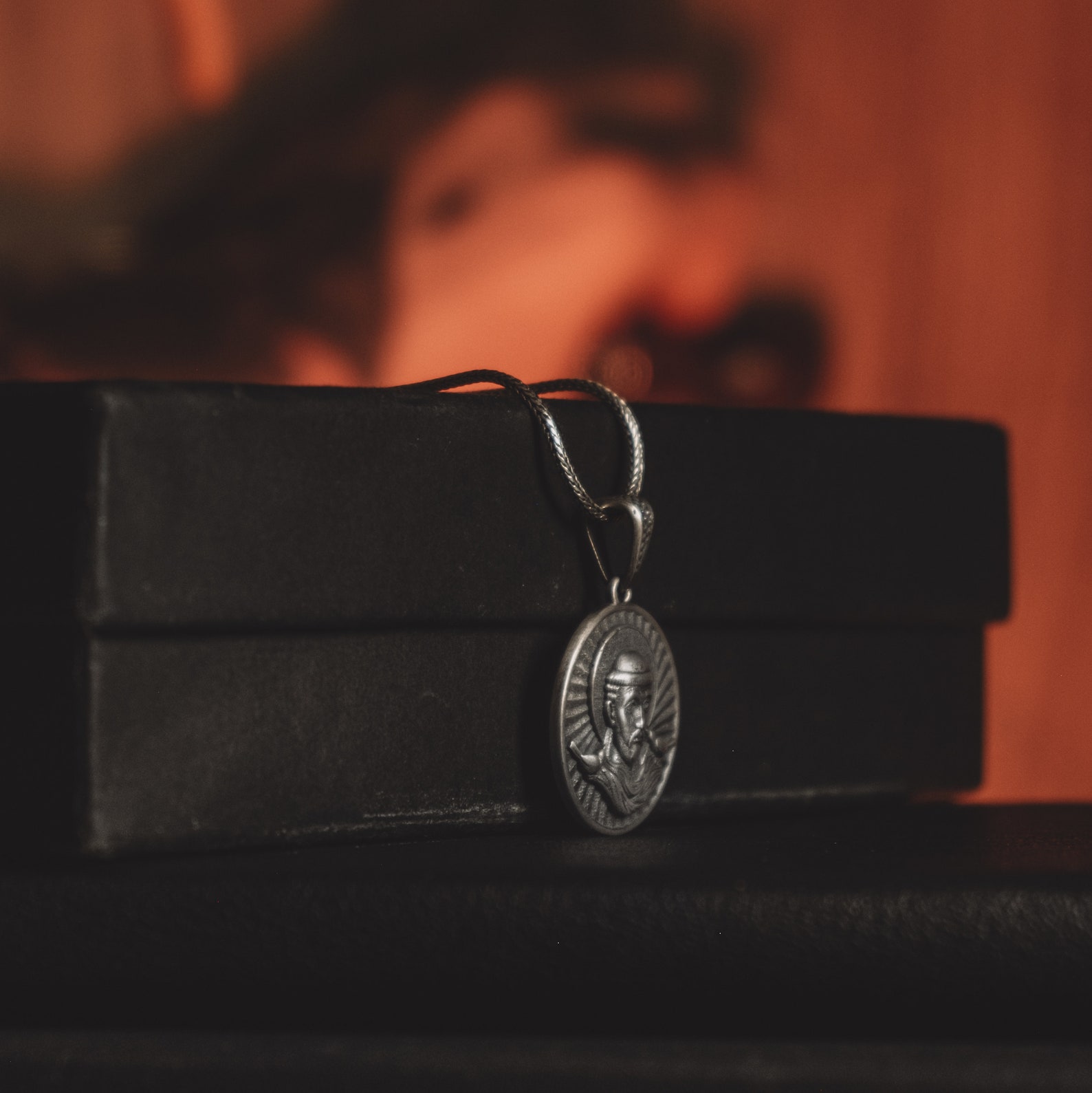 Saint Francis Medal Necklace in 925 Silver, St Francis of Assisi Medal ...