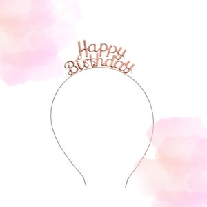 Birthday Party Crown | Birthday Headbands | Birthday Girl Party Favors | Party Tiaras