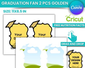 Grad Paddle Fan template, Custom Grad fan, Graduation Fan Template, Graduation Fan SVG, Graduation Cake topper template, 2023 Grad SVG