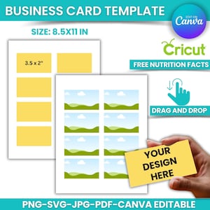 Canva Business Card Template: Hair Stylist, Lashes, Nail Tech (Digital Download)