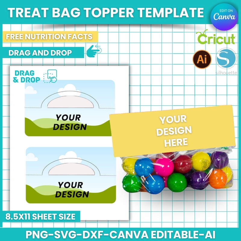 Bag Topper - Etsy