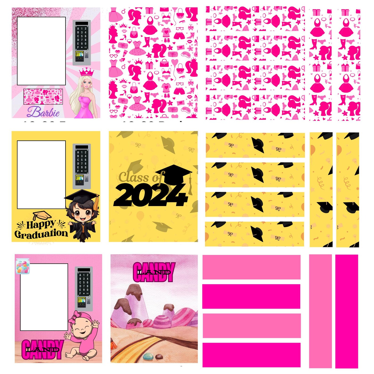 Editable Vending Machine Template 1000+ Wallpapers, Canva, Cricut