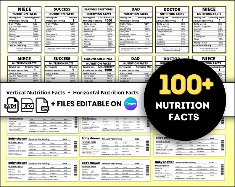 50000 Party Favor Templates, Chip Bag Template, Graduation Templates