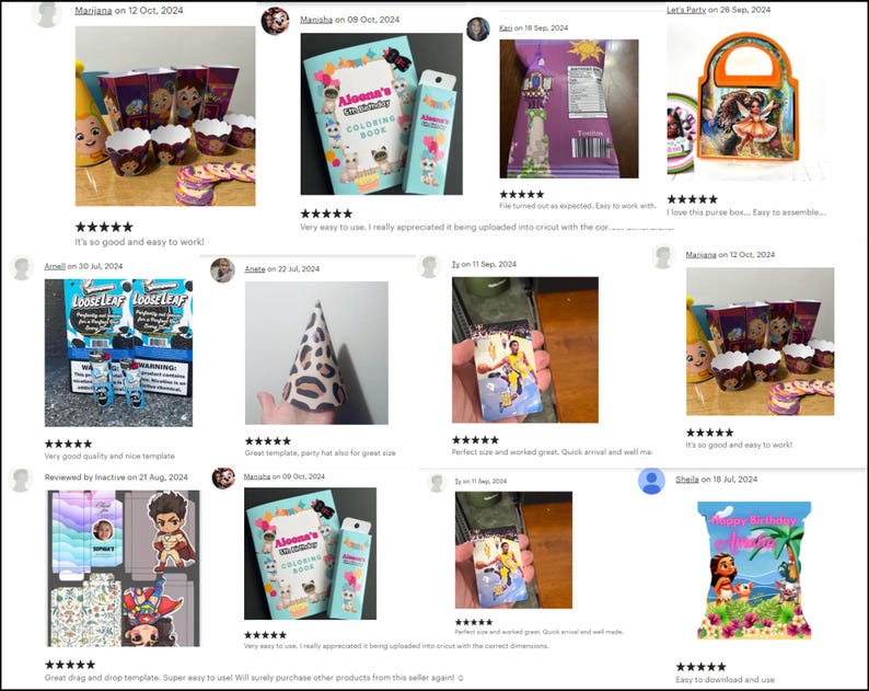 All in One Party Favor Templates, Chip Bag Template, Graduation