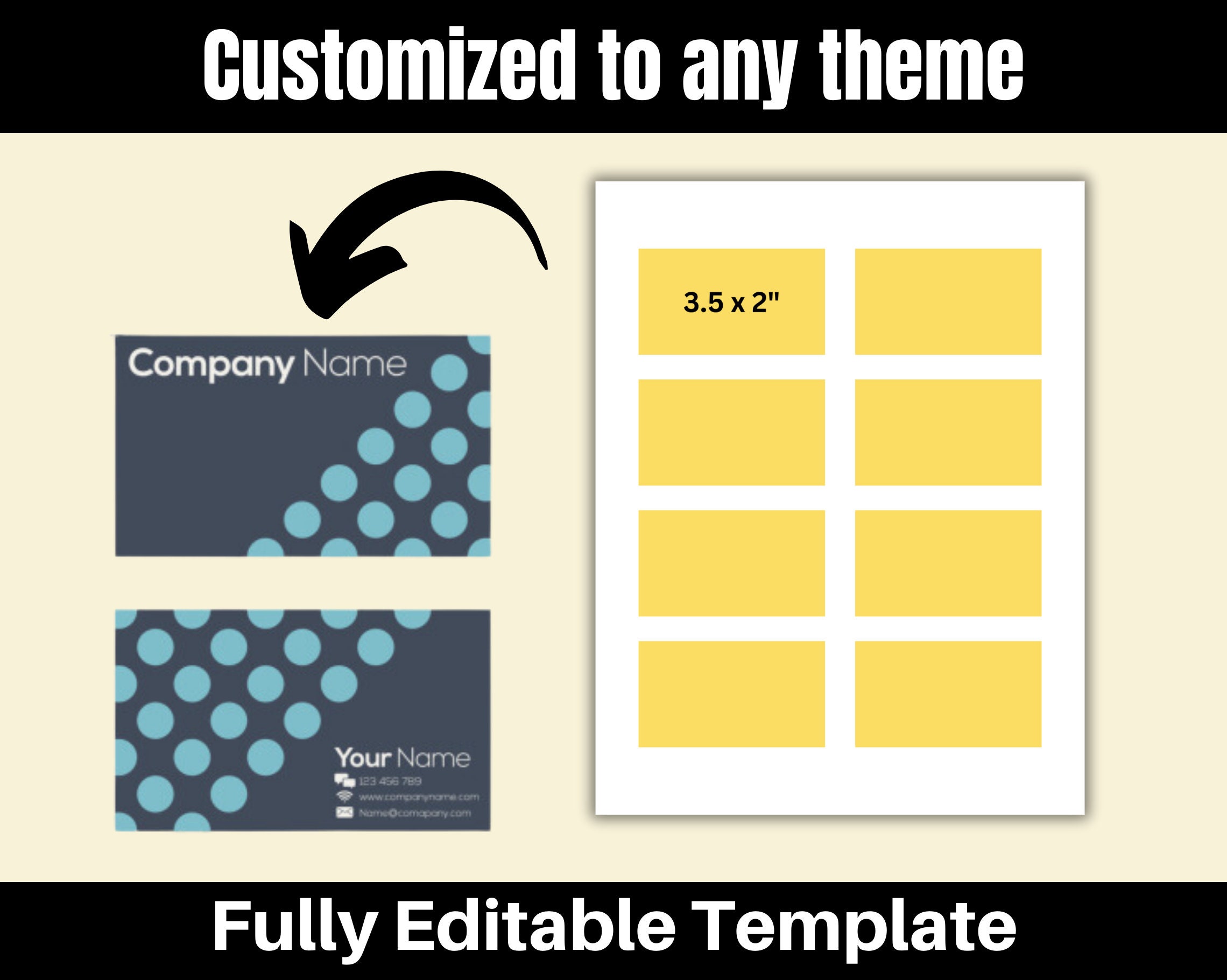 Client Card Empty Template Business Card Template Blank Template SVGPNG Canva - Etsy Canada