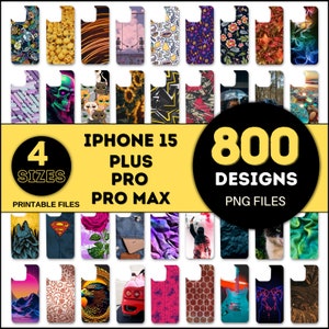 IPhone 15 Hülle Vorlage Mega Bundle, 800 Design, iPhone Hülle Vorlage, iPhone Sublimationsvorlage für iPhone, iPhone Hülle Vorlage