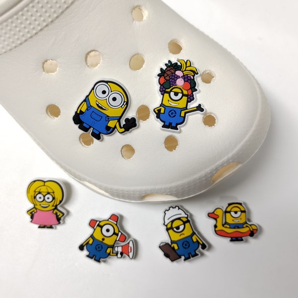 Minion Crocs Jibbitz Etsy