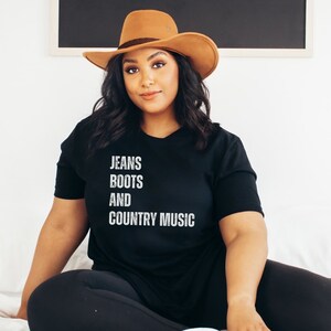 Country shirt for Women Country Music lover tshirt Western Graphic tee Southern Cowgirl t shirt Rodeo tee Country concert t-shirt