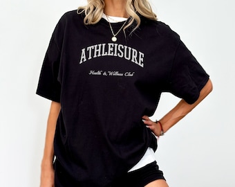 Athleisure Tshirt, Athleisure Gym Pump Cover, Wellness tshirt, Comfort Colors Preppy Aesthetic Tee, Health club shirt, Wellness Club t shirt