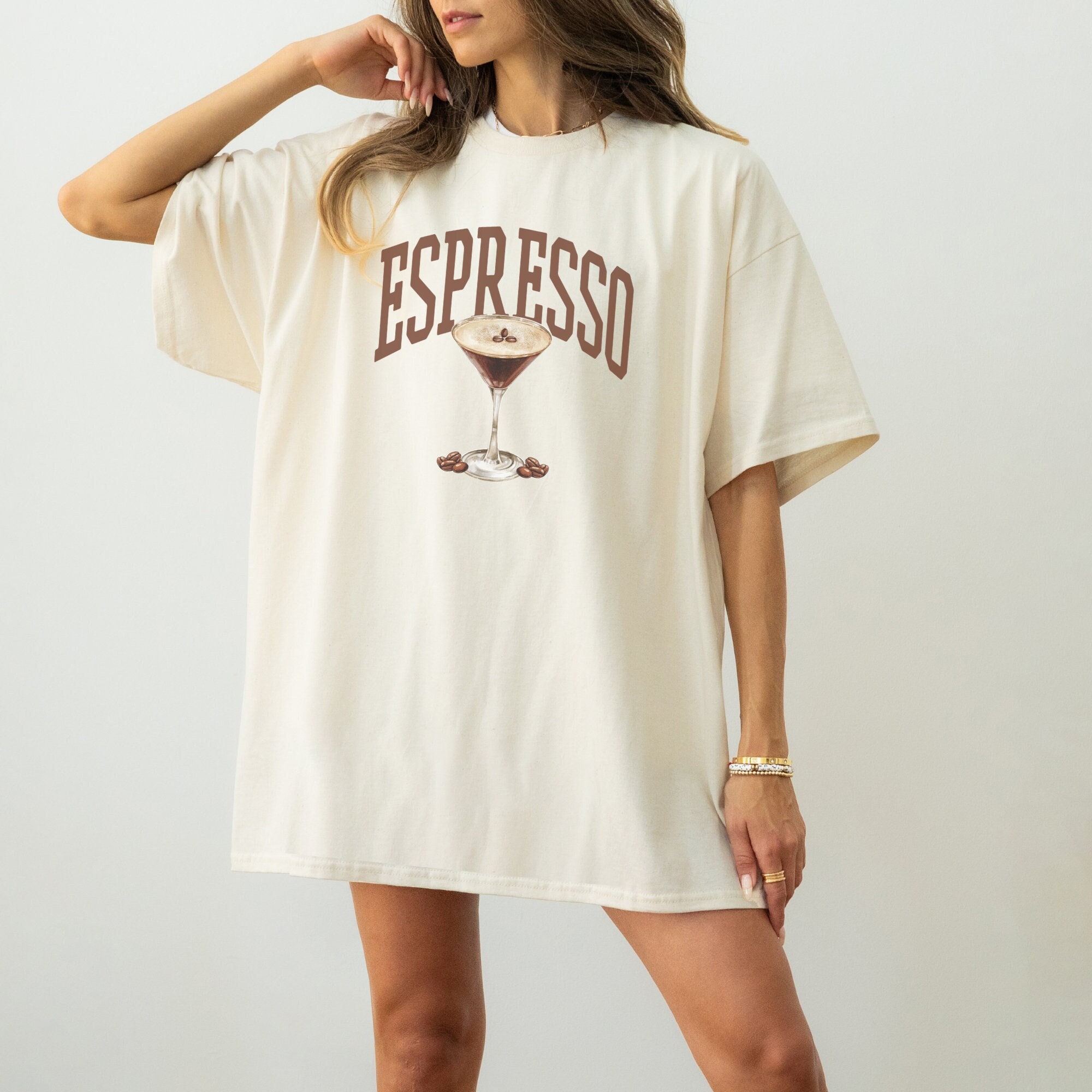 Espresso Martini Tshirt Comfort Colors Espresso Martini Shirt Retro Cocktail Tini Time shirt y2k trendy graphic tee Espresso Martini Gift