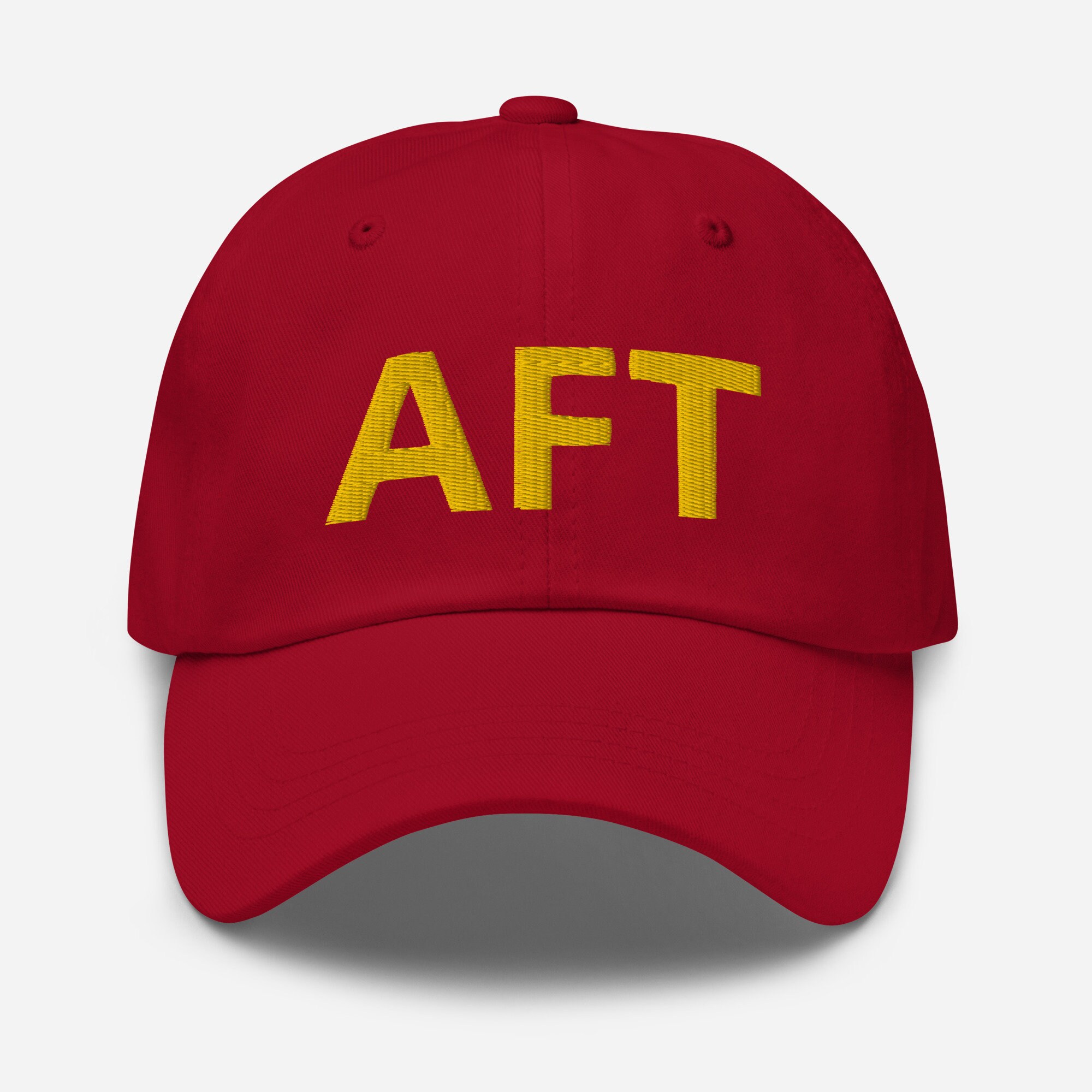 AFT Hat, AFT Cap, AFT Gift, American Federation of Teachers, Teacher Hat,  Worker's Union Hat, Union Gifts, Teacher Gifts, Education Hat 