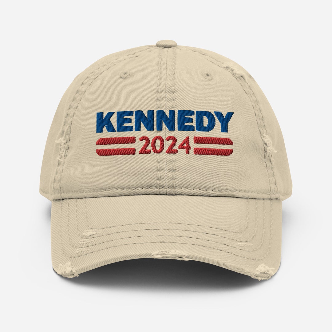 Kennedy 2024 Hat RFK JR 2024 Embroidered Distressed Dad Hat Etsy