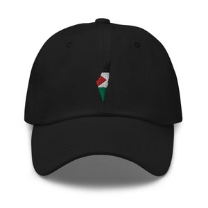 Free Palestine Hat, Palestine Map Flag Embroidered Dad Hat, GAZA ...