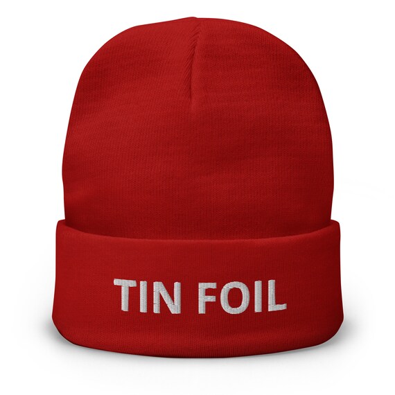 Aluminum on sale foil beanie