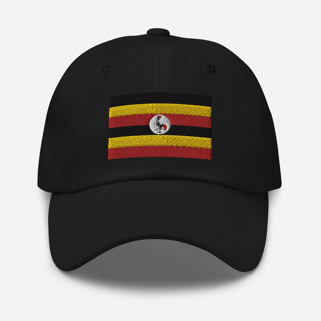 Uganda Flag Embroidered Hat Ugandan Flag Baseball Cap Uganda Etsy