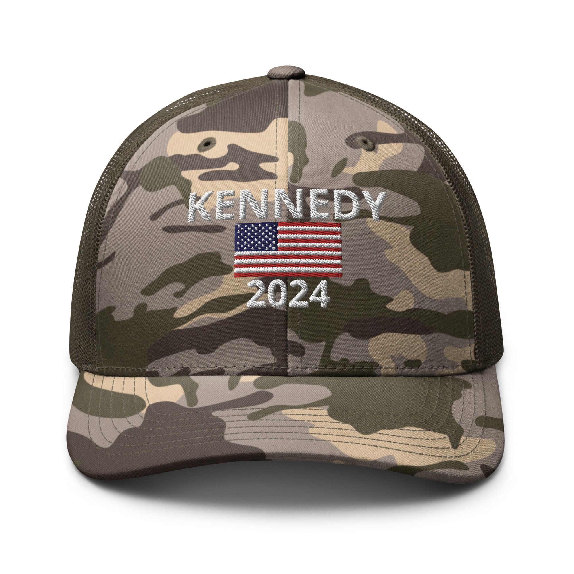 RFK JR 2024 Hat Kennedy 2024 Embroidered Camouflage Trucker Etsy Denmark
