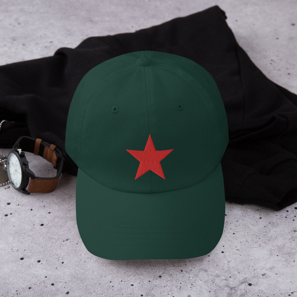 Star Star Revolutionary Etsy Cap, Red Baseball Symbol Gift, Colors Revolutionary Punk - Rock Hat, Hat, Embroidered Star Multiple Gift, Anarchy Hat,