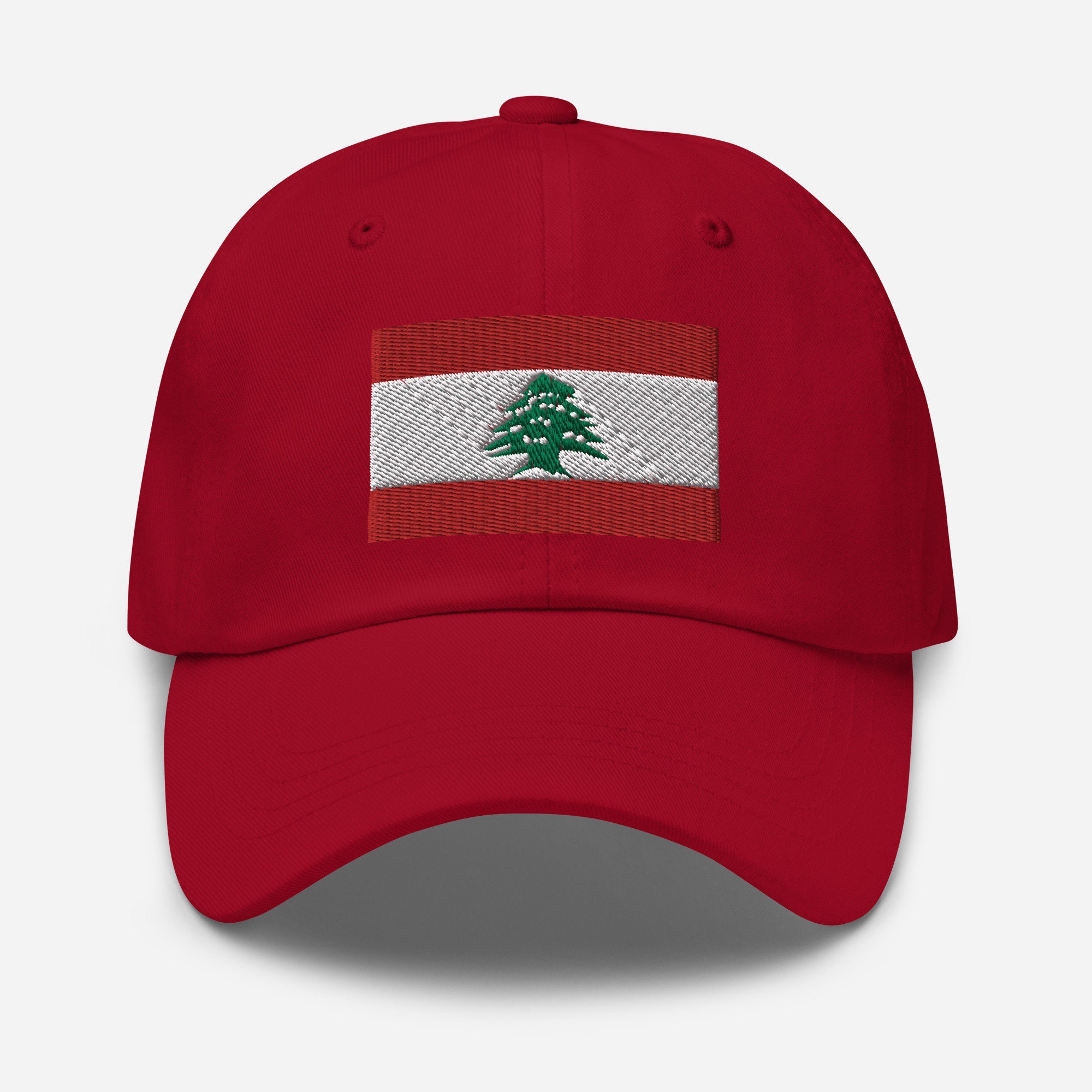 Lebanon Flag Embroidered Hat Lebanese Flag Cap Lebanon