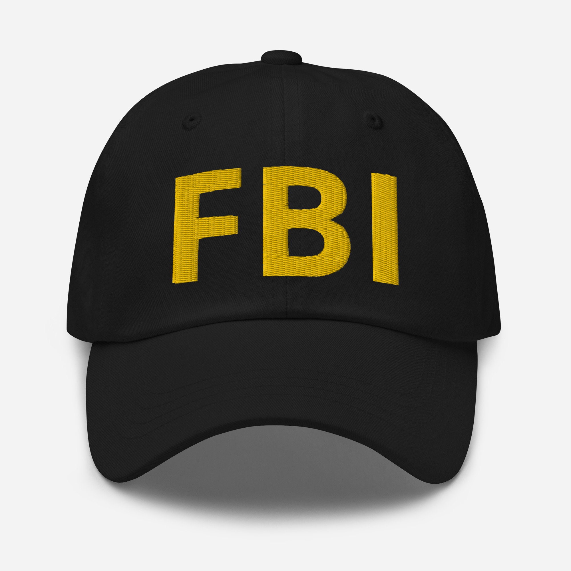FBI Embroidered Hat FBI Baseball Cap FBI Gifts Special Agent