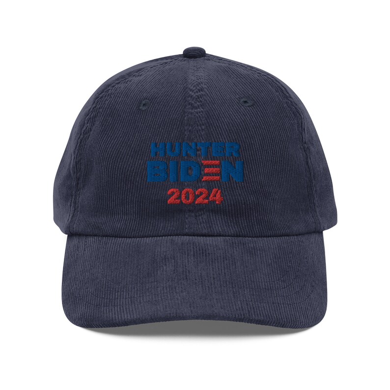 Hunter Biden 2024 Hat Embroidered Vintage Corduroy Hat Funny Etsy