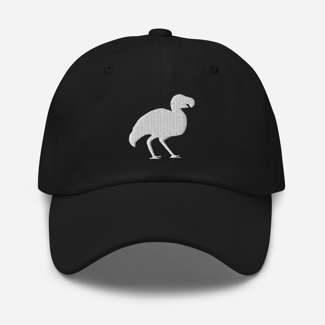 Dodo Bird Hat, Dodo Bird Silhouette Baseball Cap, Dodo Bird Gift