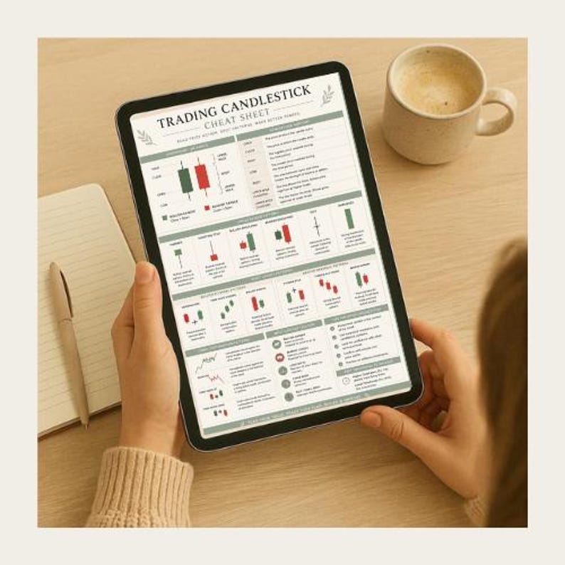 Forex Trading Guide For Beginners, Posters and Journal Included, Trading Gift, Instant Download image 7