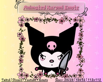 Animated Kuro Twitch, Discord & Youtube Emote