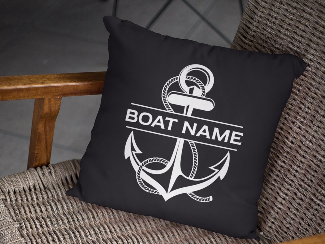 Custom Outdoor Boat Pillow Boat Accessories Boat Gift for Etsy