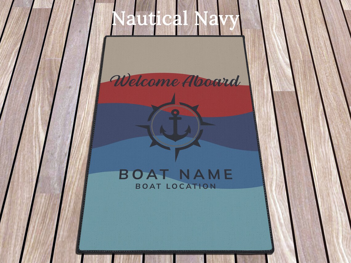 Custom Heavy Duty Boat Mat Vertical Boat Door Mat for Yatch Etsy