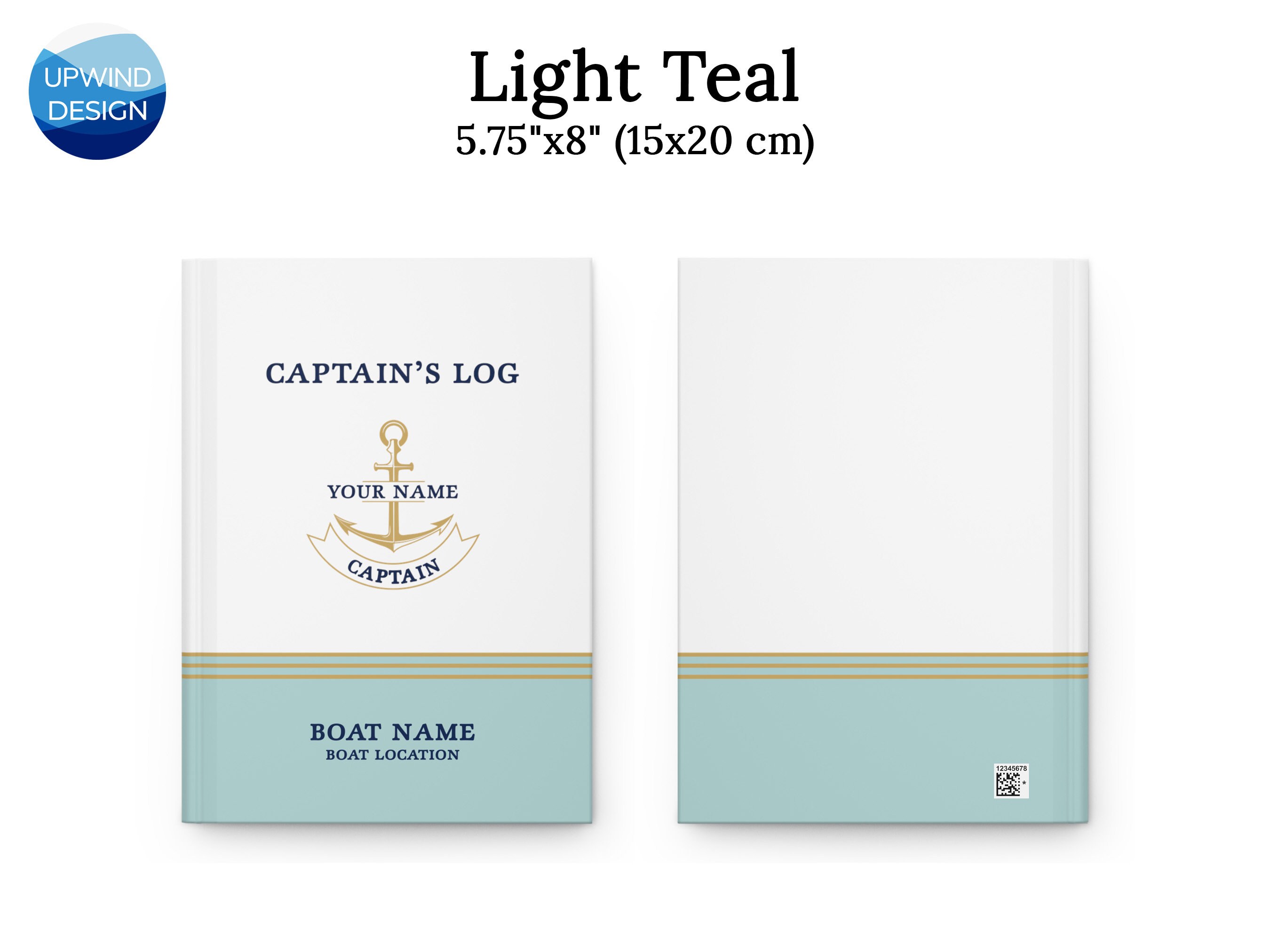 Custom Captain's Log Book: Personalized Boating Journal - Etsy