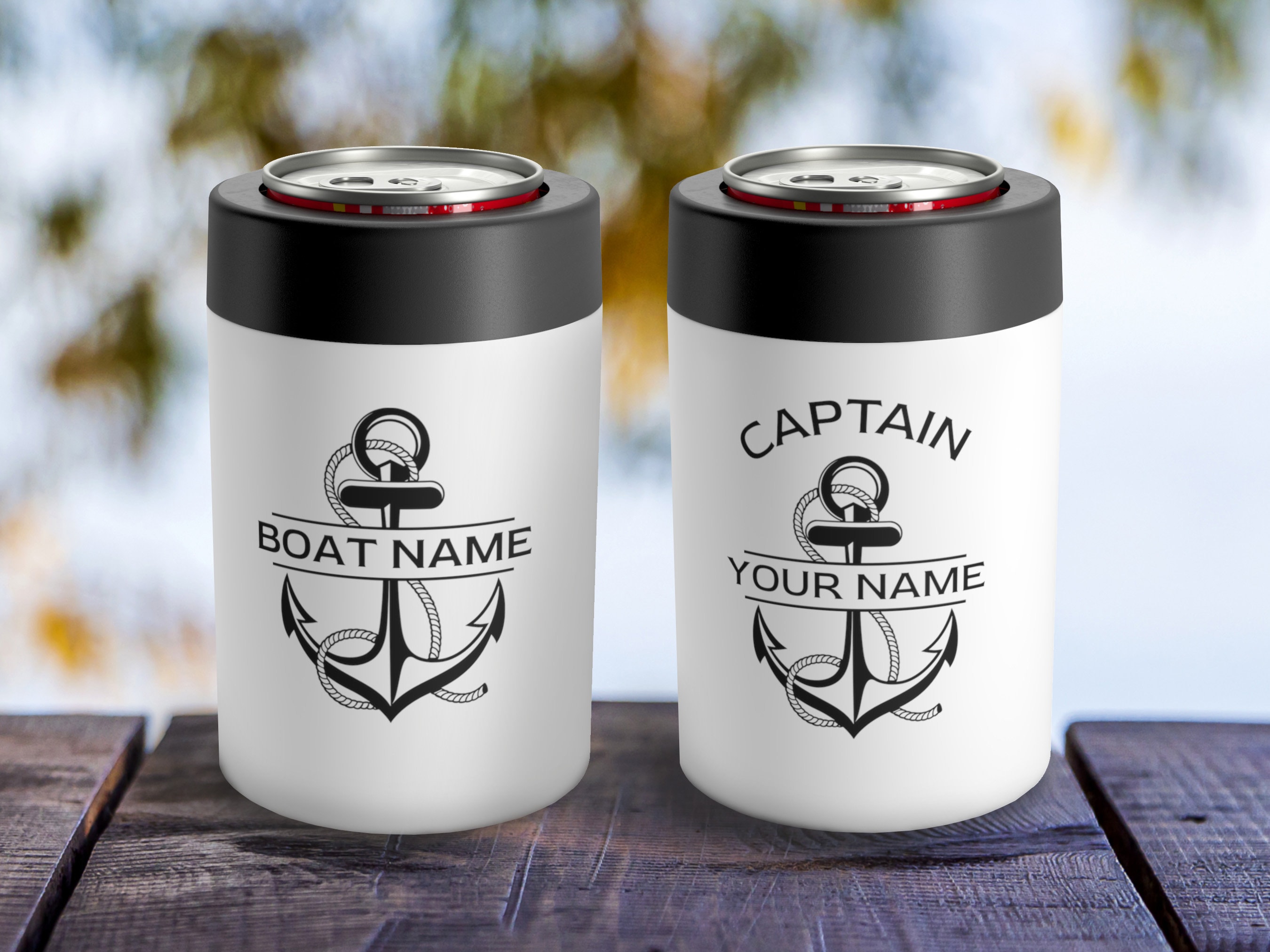 Slim Can Cooler, Ride the Captain, Boat, White Claw Coozie, Boat Koozie,  Skinny Can, Boat Tumbler, Boat Gifts, Gifts for Her, Boat Coozie, 