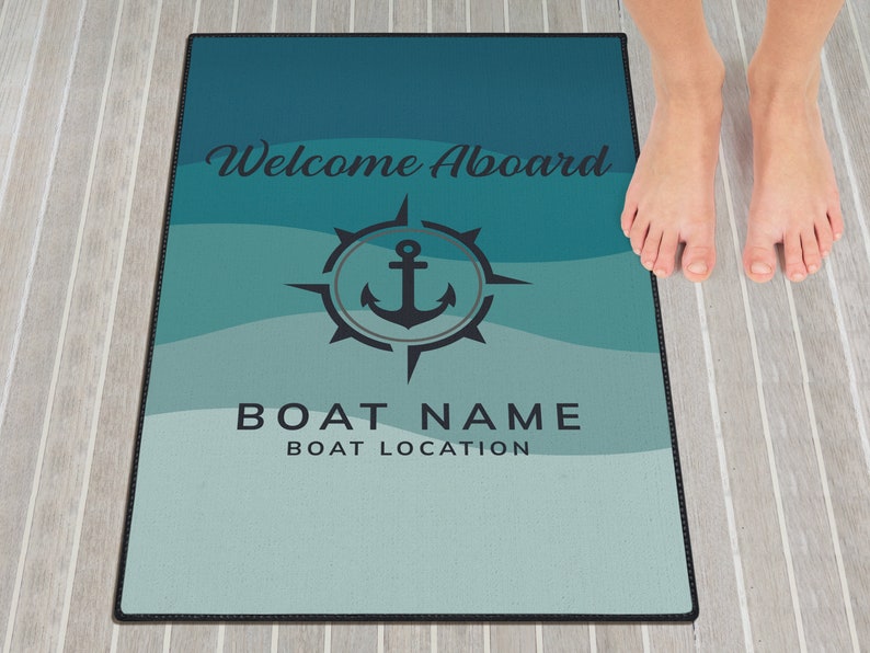 Custom Heavy Duty Boat Mat Vertical Boat Door Mat for Yatch Etsy