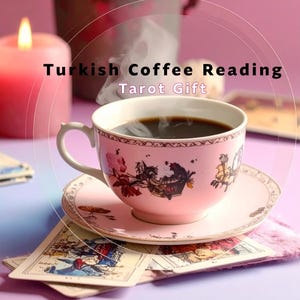 Lettura del caffè turco - Lettura psichica del caffè, Lettura della tazza di caffè, Lettura dei tarocchi / Lettura autentica del caffè, Chiromante, Amore nello stesso giorno