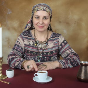 Türkischer Kaffee Mittlere Lesung | Detailierte Kaffeetasse Fortune, Love & Life Guidance | PDF am selben Tag