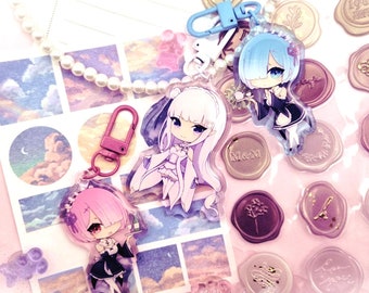 Re:ZERO Acrylic Keychains