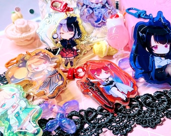 Hololive EN Advent Justice - Anime Acrylic Keychain - Etsy