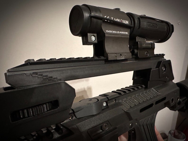 G36 Picatinny Adjustable Riser Paintball Airsoft Rail T15 Etsy UK