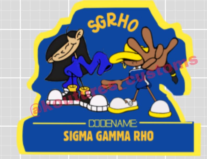 Sigma Gamma Rho Codename Kids Next Door Themed Digital Download - Etsy