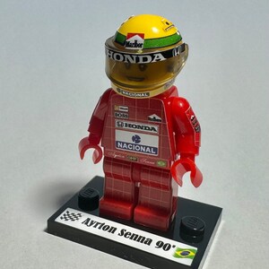 Minifigure Set 2 Drivers X Ayrton Senna Mclaren Michael Schumacher