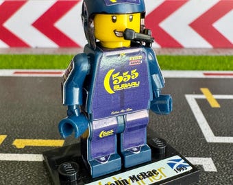 Rally WRC - Minifigure Colin McRea 1995 word Champion Subaru team 555