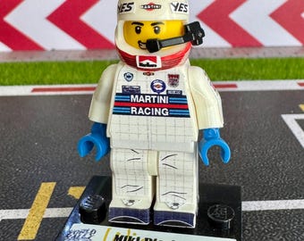 WRC Rally - Minifigure Miki Biasion 1989 World Champion Lancia Martini
