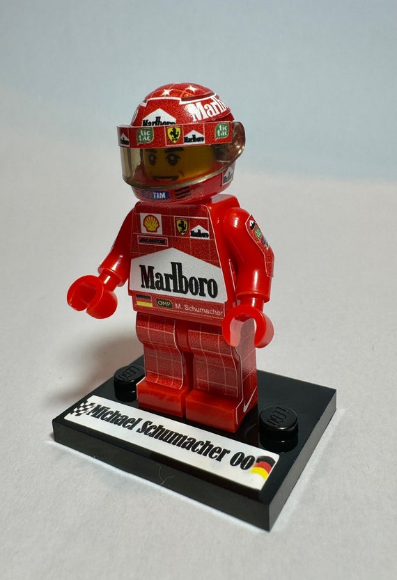 F1ミニフィギュア ミハエル・シューマッハ 2000年ワールドチャンピオン